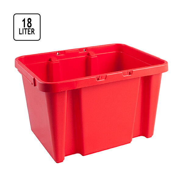 Kunststoffbox 18 Liter Stapelbox Box Lagerbox Aufbewahrungsbox Multibox