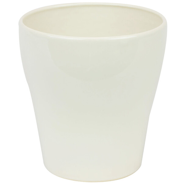 Keramik 1,5 Liter Blumentopf 15,5 cm hoch glasierter Keramiktopf Vase