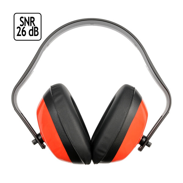 Gehörschutz 26 dB Ohrenschützer DIN EN 352-1 Bauschutz PU Lärmschützer