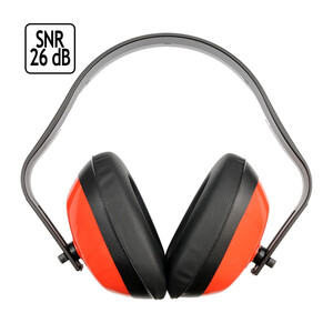 Gehörschutz 26 dB Ohrenschützer DIN EN 352-1 Bauschutz PU...