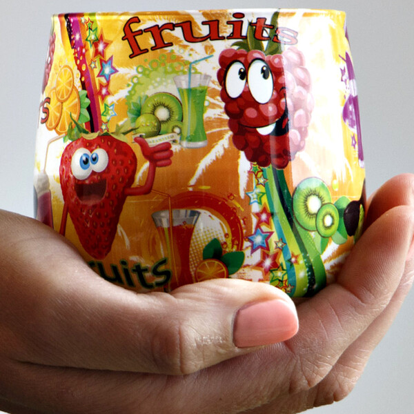 Frchte-Duft, 12 Stck Duftkerzen im Glas, Outdoor-Kerzen 24 h Brenndauer