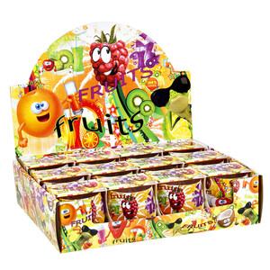 Frchte-Duft, 12 Stck Duftkerzen im Glas, Outdoor-Kerzen...