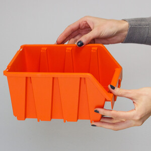 Stapelbox 3,8 Liter 24 x 17 x 12,6 cm in Orange