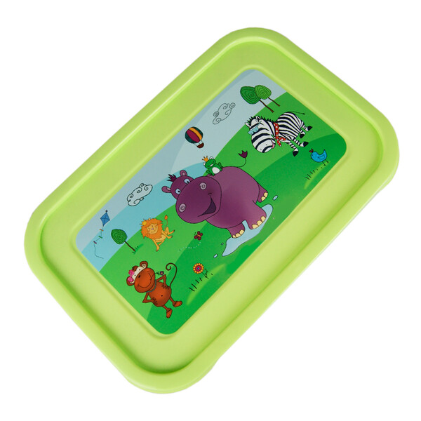 Kinder Aufbewahrungsbox mit Deckel 2er Set a 3,3 Liter keeeper Hippo