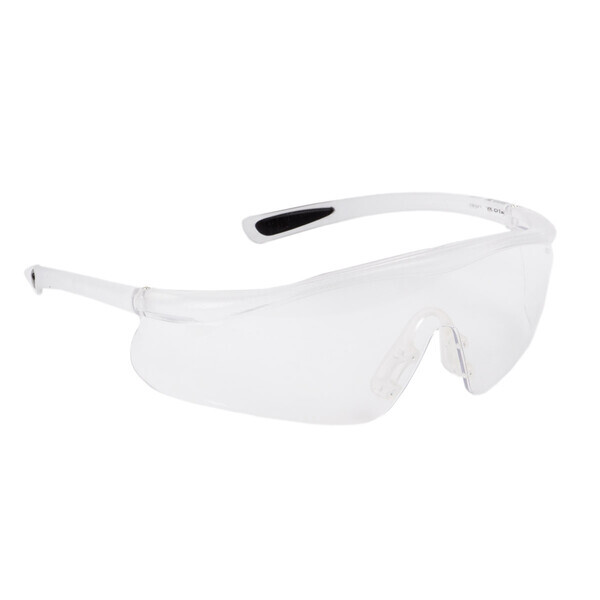 Kratzfeste Schutzbrille, klare Sicherheitsbrille