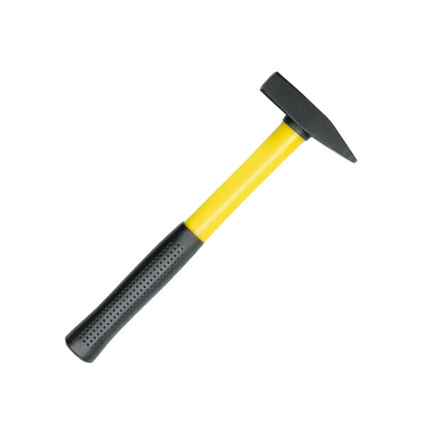 Schlosserhammer 500 g Hammer mit Fiberglasstiel