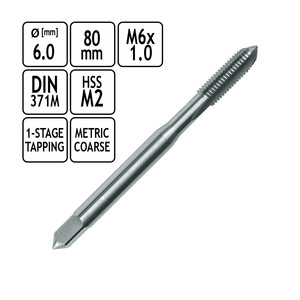 Maschinengewindebohrer M6 x 1,0