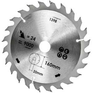 TCT Kreissgeblatt  160 x 20 mm