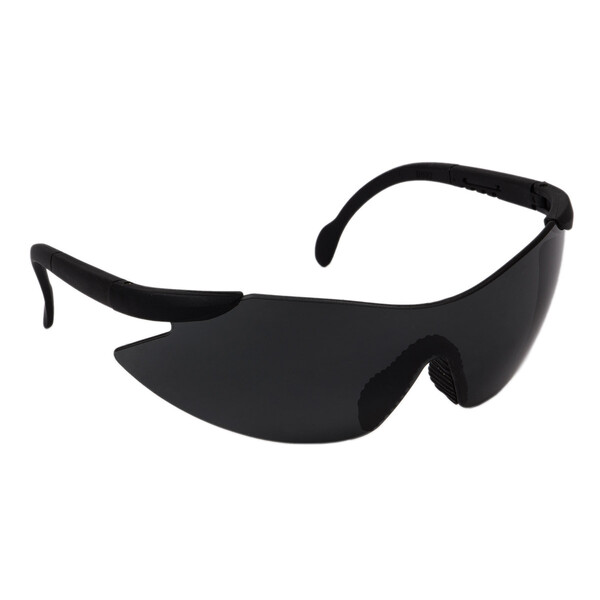 kratzfeste schwarze Schutzbrille TYP B532 getnte Sicherheitsbrille