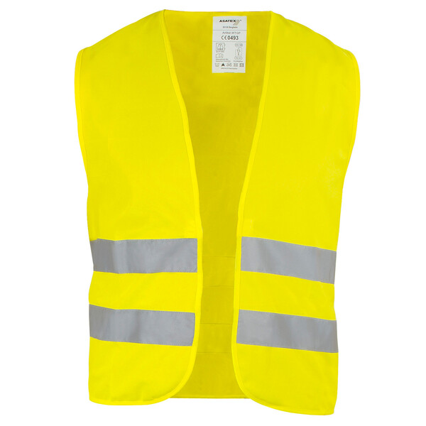 Polyester Warnweste Klasse 2 Sicherheitsweste gelb