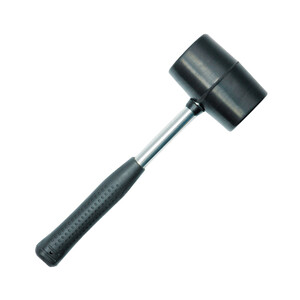 Gummihammer Stahlstiel 900 g Montagehammer