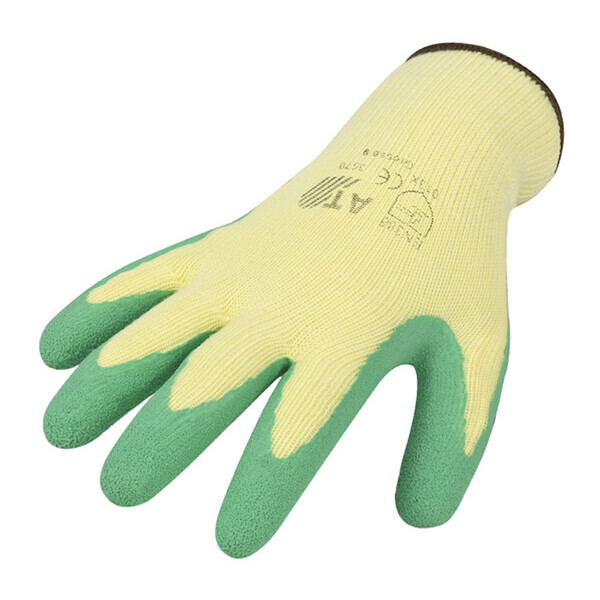 Latex Gartenhandschuhe 10 Paar Feinstrick-Handschuhe Gre 9