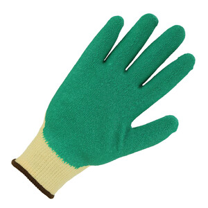 Latex Gartenhandschuhe 10 Paar Feinstrick-Handschuhe Größe 9