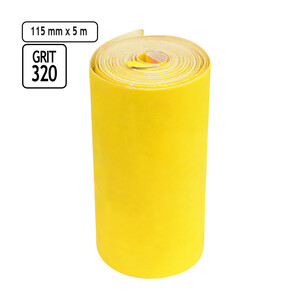 Schleifpapier 5 Meter Rolle 115 mm Breit Sandpapier...