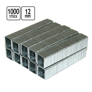 Klammern fr Tacker 10,6 x 12 mm Klammern 1000 Stck...