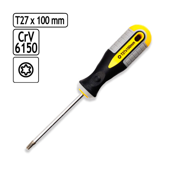 Schraubendreher Torx T 27 Innen magnetischer Schraubenzieher mit Softgriff