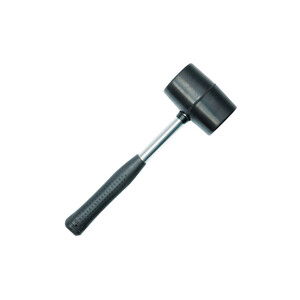 Gummihammer Stahlstiel 500 g Schonhammer Hammer