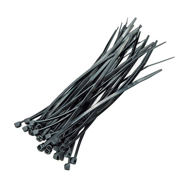 Nylon Kabel Binder 100 Stck Kabelbinder 75 x 2,4 mm schwarz