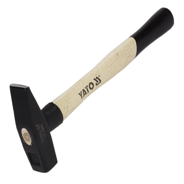 Schlosserhammer 400 g mit Holzstiel Hammer 310 mm lang