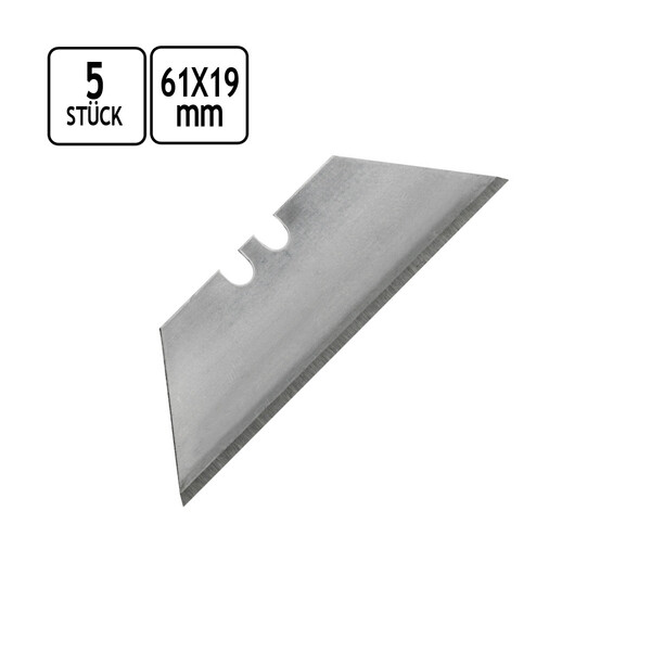 Trapezklingen 5 Stck Ersatzklingen fr Universalmesser Klingenstrke SK5 Edelstahl