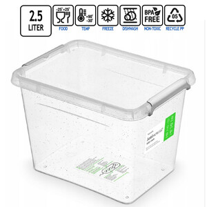 Box Küche Aufbewahrungsbehälter 2,5 Liter Nano-Box...