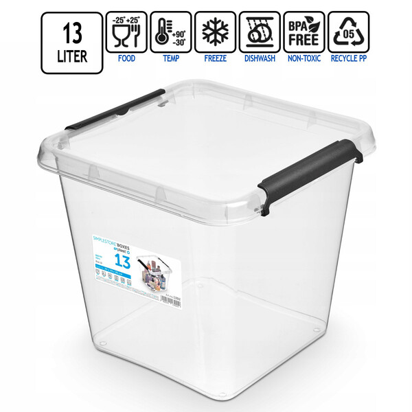 Frischhaltebox 13 Liter NanoBox fr Kindergrten, Schulen und Krankenhuser