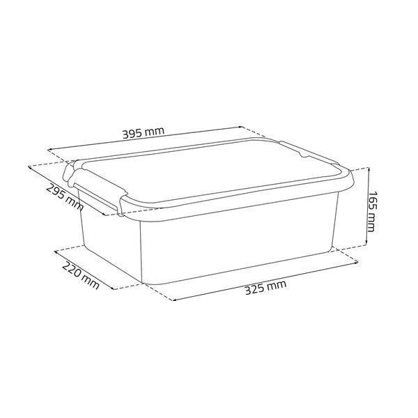 Frischhaltebox 12,5 Liter Nano-Box antibakteriell