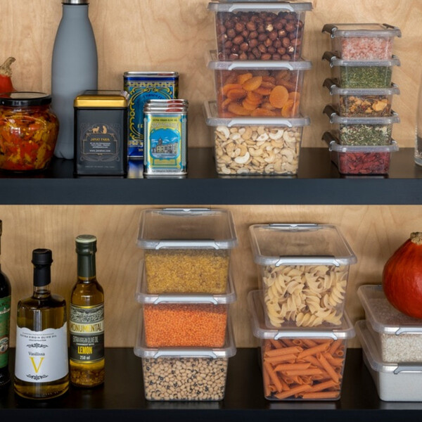 Frischhaltebox 0,35 Liter Frischhaltebehlter fr Lebensmittel im Khl- oder Gefrierschrank