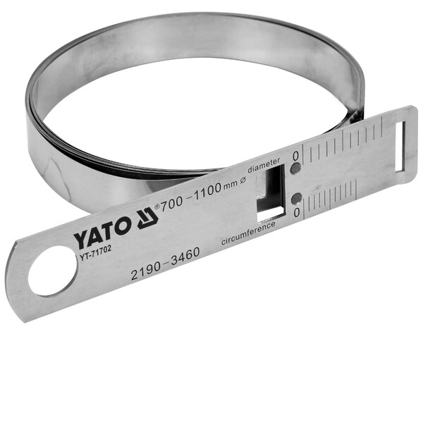 Spezialumfangbandma 2200 - 3460 mm Circometer Stahl Maband zur Umfangsmessung
