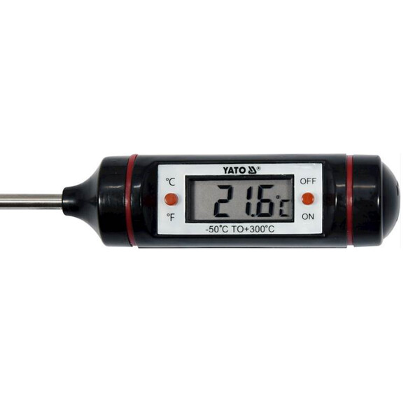 Digital Thermometer mit Langer Sonde -50 C - 300 C Universalthermometer