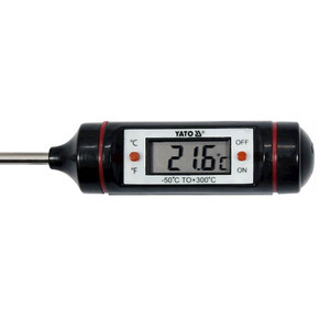 Digital Thermometer mit Langer Sonde -50 C - 300 C...