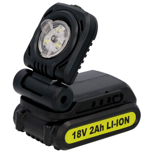 perfekte Baulampe Akku LED Handlampe 18 V 300 lm mit...