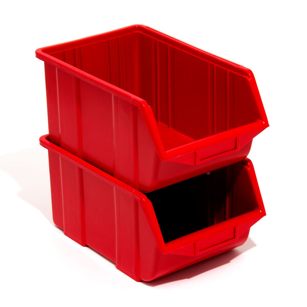 Sichtlagerkisten Stapelbox 1 Liter Aufbewahrungskisten 10, 20 + 35 Stk. Farbwahl