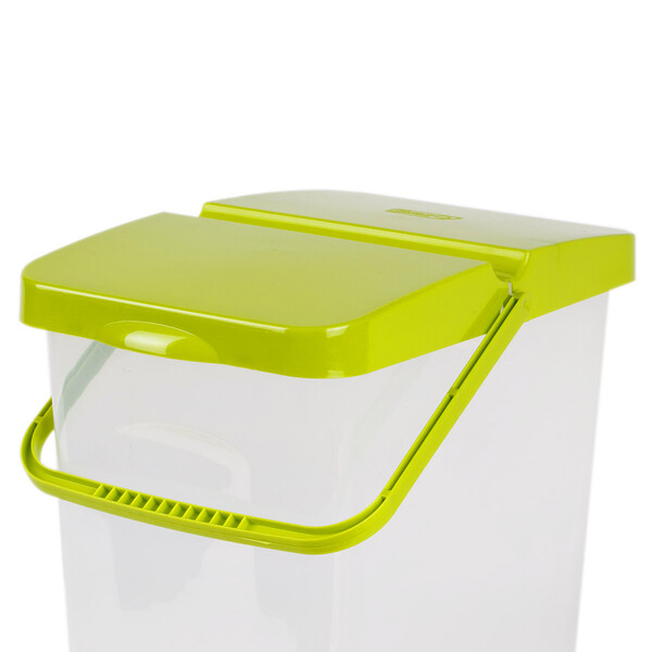 Behälter für Waschpulver, Tierfutter Werkstatt 10 Liter grüner Klappdeckel