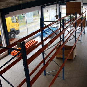 Palettenregal 11,30 Meter lang, 3,00 Meter fr 48 Stellpltze